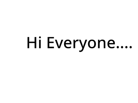 Important Message