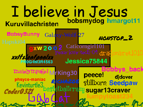 Sign Your Username If You Believe In Jesus  remix remix remix