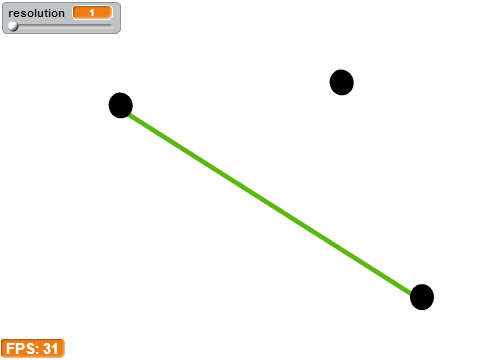 Quadratic Bézier curve