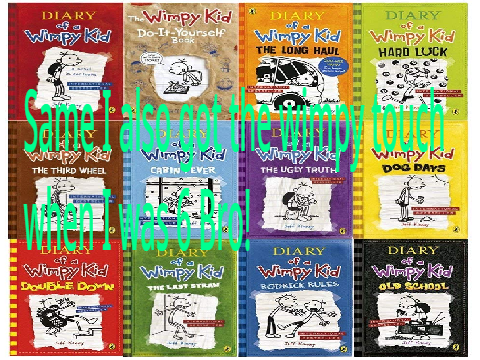 Diary of A Wimpy Kid books  - SICK BRO!!! remix