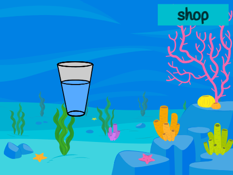 water glass clicker