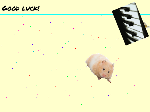 HAMSTER ON A PIANO