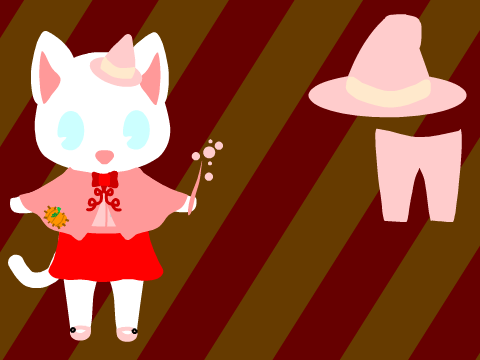 Fall Witch-Cat Dress Up