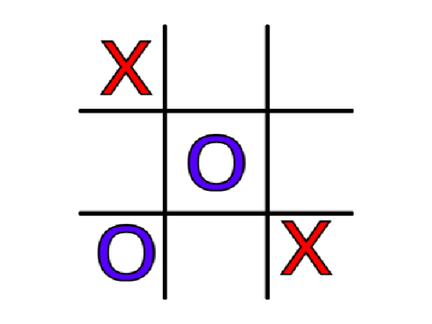 Tic Tac Toe (90 Blocks And One Sprite)