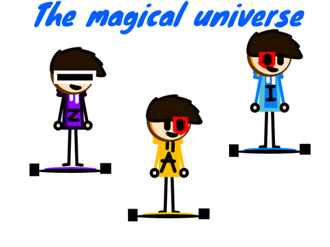 The Magical Universe  || Comic By Izaan Shahzad