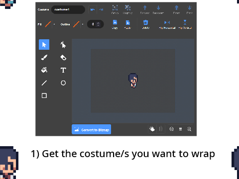 Screen wrap tutorial