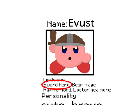 Kirby Clash Scratch OC entry @evust