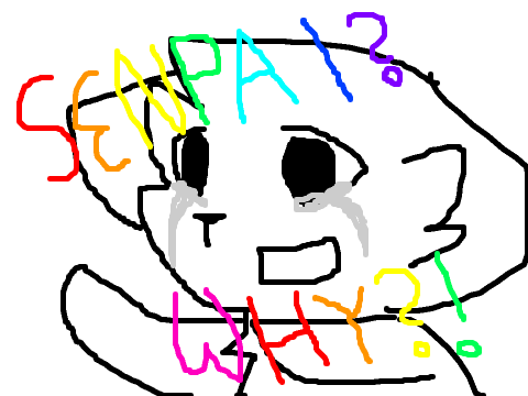 When you realise Senpais are following you