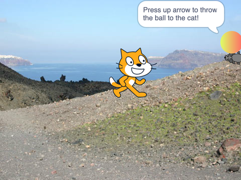 Makey Makey Cat and Mouse Broadcast Convo