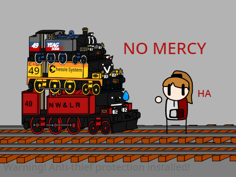 NO MERCY FOR ROBIN: Robin Jenga