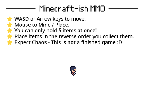 Minecraft-ish MMO (Cooler version)