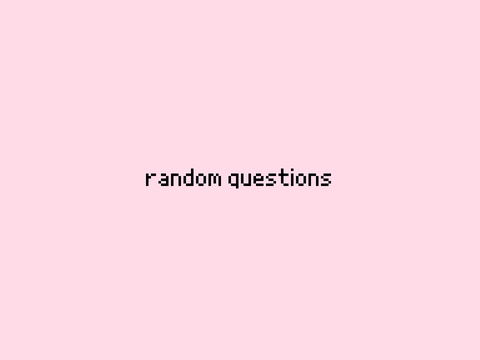 answering my own questions cuz im a loser