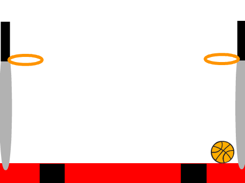 Controlled basketball