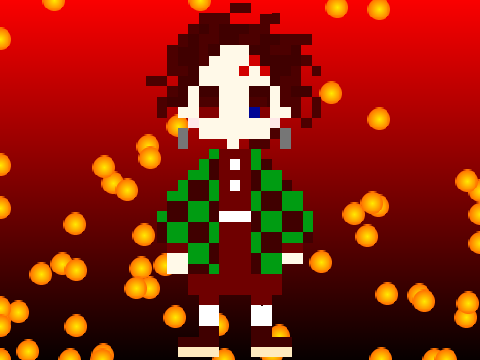 炭治郎 ドット絵