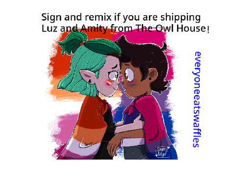 Luz Noceda + Amity Blight!