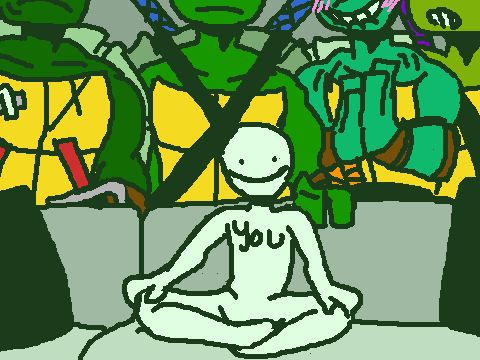 I'M SHOVING TMNT DOWN YOUR THROATS
