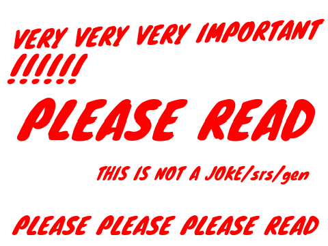 PLEASE READ