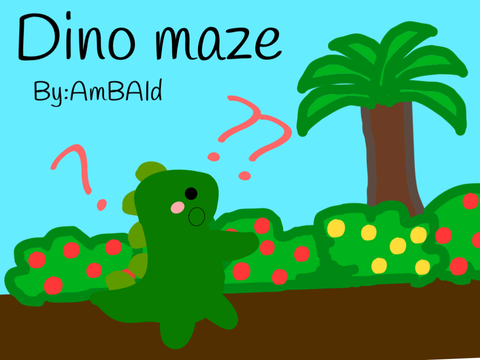 Dino maze || by_AmBAId