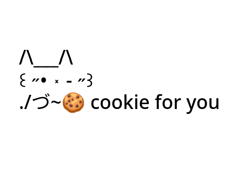 The cookie! (the best cookie)