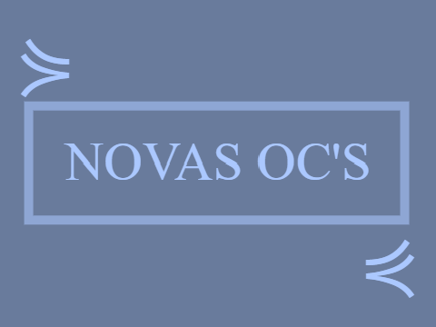 ||⩋novas oc's⩊||(gacha)