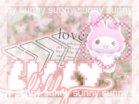 banner for lilly