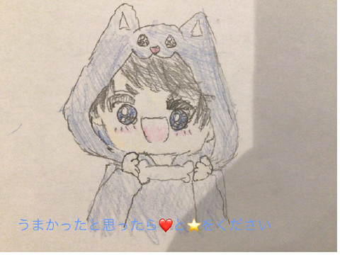 ちろるを描いてみた