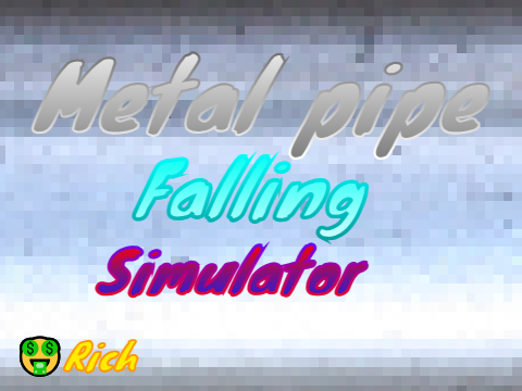 Metal pipe falling simulator