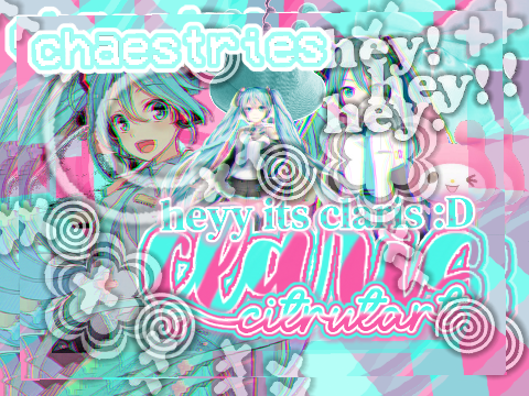 ❀﹐1♡♡ + ⤸ bce for claris ml