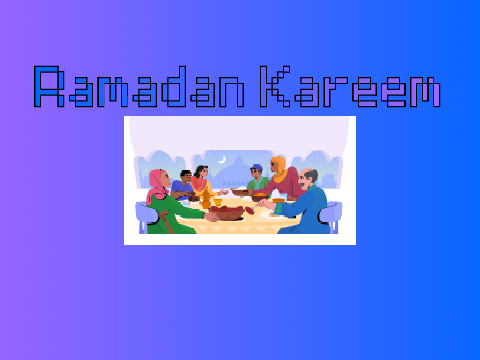 Happy Ramadan!