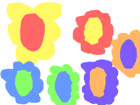 easter egg flowers