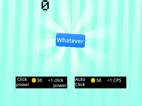Clicker game engine