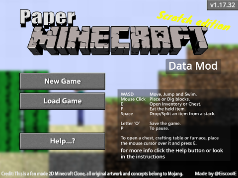 Paper Minecraft Data Mod v1.17.32 (Archived)