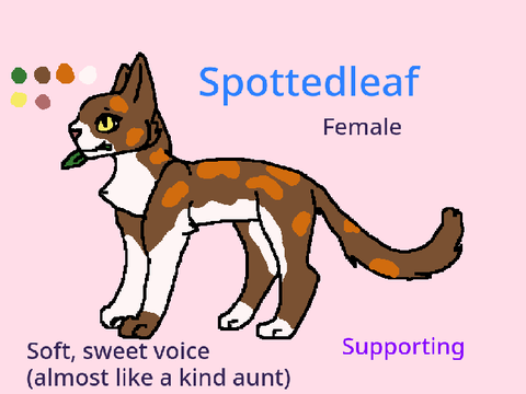 Audition for Spottedleaf!
