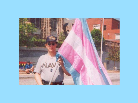Saluting the Navy veteran who made The Trans flag  