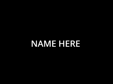 I probably suck at this intro