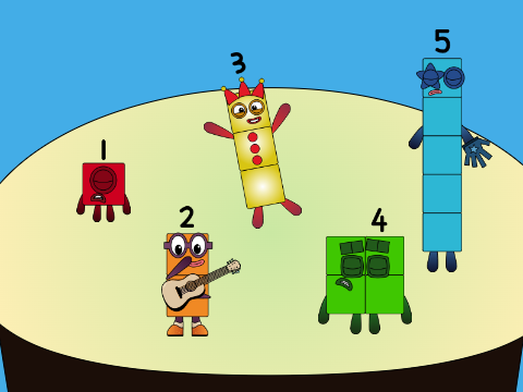 Numberblocks Band (Old version) remix
