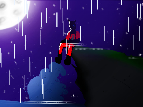 Sitting on a Cliff. #Art #Music