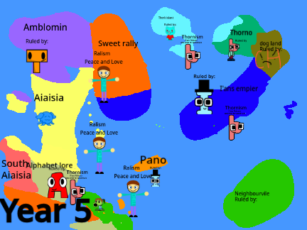 More land and Religions have been spread