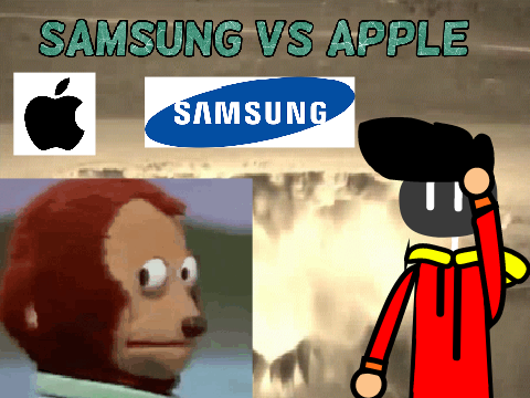 Samsung vs Apple #Animation #Shorts