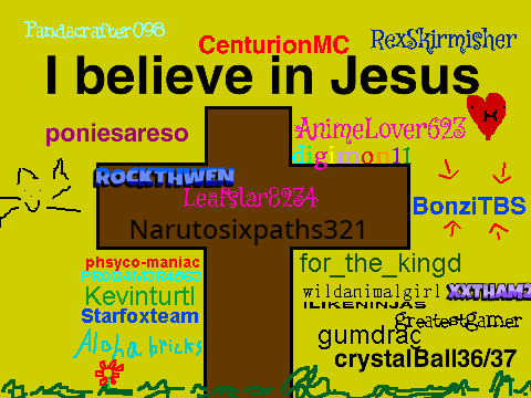 Remix this and sign your name if you believe in Jesus remix remix