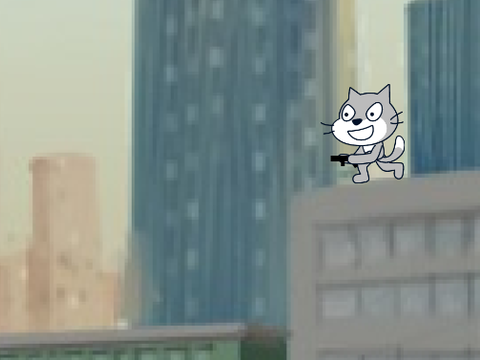 Grey cat's backstory (Fly Cat series)
