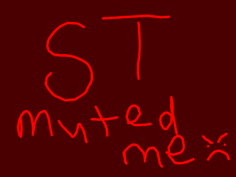 I got muted for no reason!!!