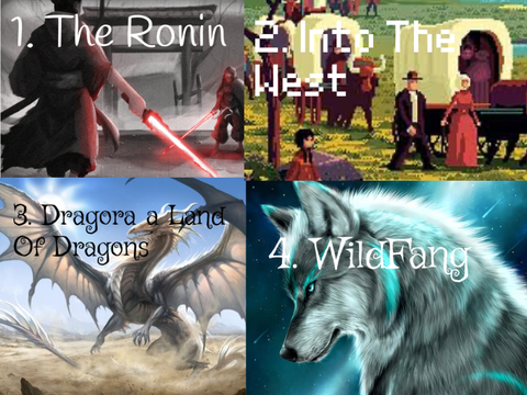 Vote on What I Write Next