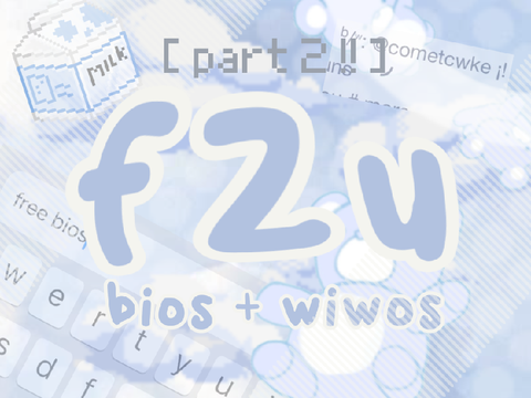 ⋮f2u bios + wiwos !2nd part