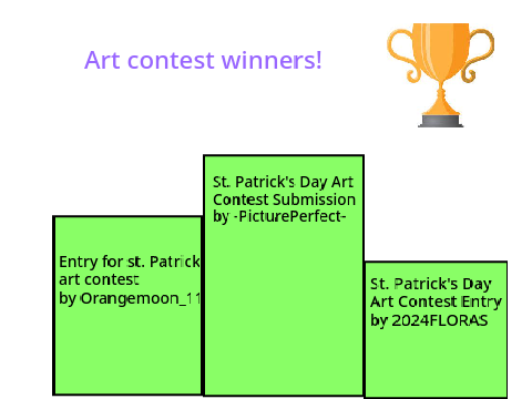 Art contest winners!