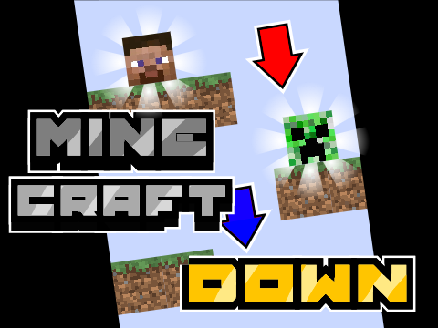MINECRAFT DOWN | #GAMES #ALL 