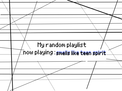 ------My-Random-playlist------ (some grunge songs lol)