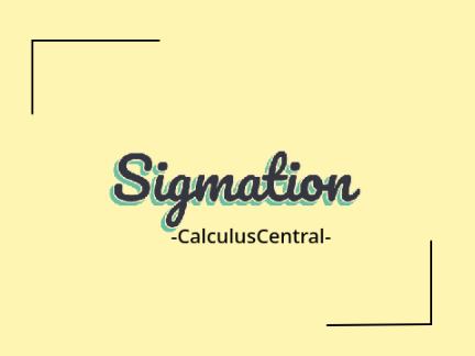 Sigmation/Summation 