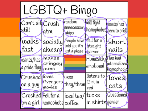 lgbt bingo (+blank copy!) remix