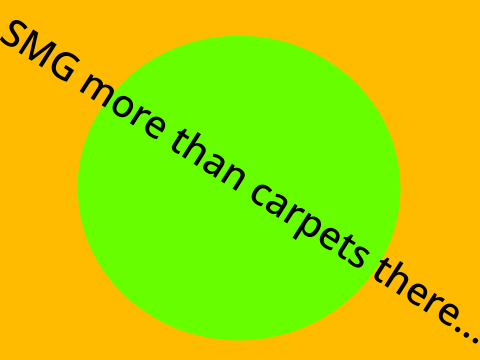 SMG more than carpets there... 